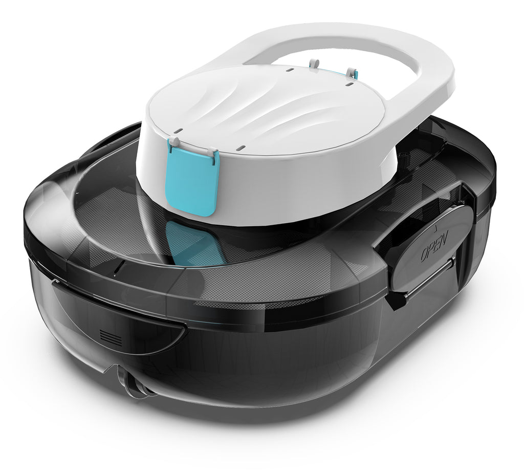S1 Pro In‑Ground & Above‑Ground Robotic Pool Cleaner, Automatic Pool Vacuum, 130‑Min Long Runtime, Dual‑Layer Filter Basket, Auto‑Parking Feature, Floor‑Only Pool‑Cleaning Robot