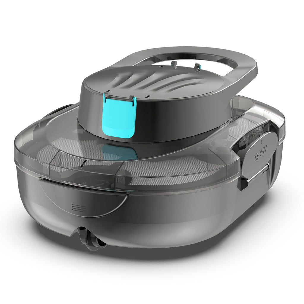 S1 Pro Robotic Pool Vacuum, Cordless Pool Cleaner, 130‑Min Runtime, Dual‑Layer Filter Basket, Auto‑Parking, Automatic Floor‑Only Cleaning for In‑Ground & Above‑Ground Pools